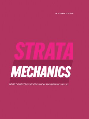 cover image of Strata Mechanics